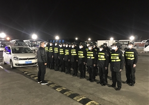 宗保保安值守一線   嚴防境外疫情輸入   ——宗保公司參與疫情防