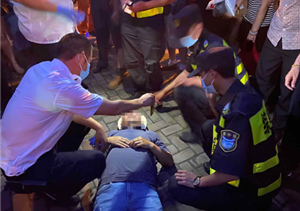 救人要緊  我只是做了該做的 ——宗保公司駐長興島市容項目隊員救