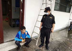 外賣小哥當(dāng)街發(fā)病  緊急關(guān)頭保安施救——宗保公司駐市委黨校項(xiàng)目