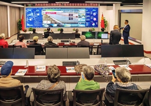 老干部一行蒞臨宗保公司參觀指導