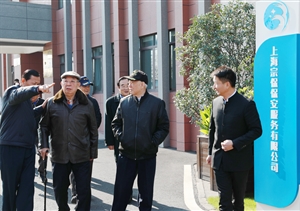 部隊離退休老領導一行蒞臨宗保公司參觀指導