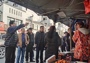 整治騎路市場(chǎng) 營(yíng)造有序環(huán)境—宗保公司駐高新區(qū)項(xiàng)目配合高新區(qū)管委