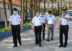 上海國際機場股份有限公司安檢護衛(wèi)保障部領導到宗保公司檢查指導