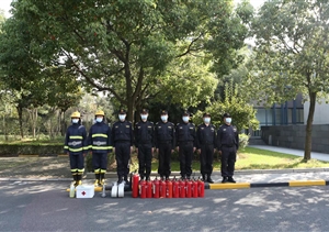 開展消防處置演練 筑牢校區(qū)安全防線—市委黨校項目組織開展消防演